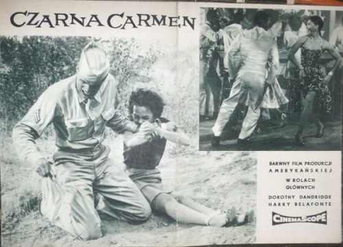 Czarna Carmen, USA 1954.